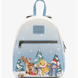 Loungefly Disney Winnie The Pooh Friends Holiday Christmas Mini Backpack Tigger